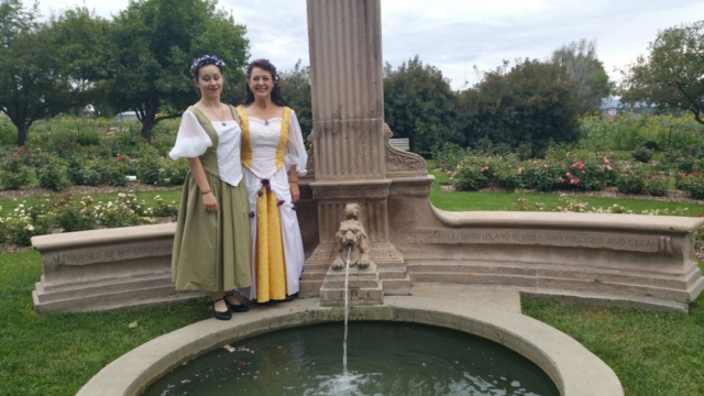 Rosie Cotton wedding and end dress