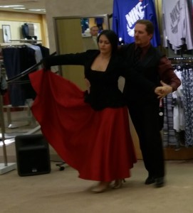 Craig and Jessica dancing