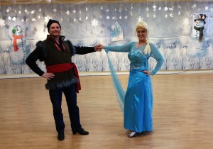 Ballroom dancers Frozen dance Cast Elsa,kristoff,
