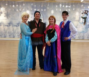 Frozen dance Cast Elsa,kristoff, Anna, Hans