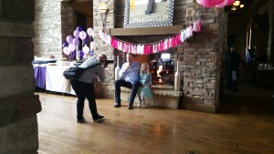 dad and daughter at Pradera