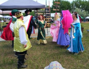 Cartoon Princess Colorado medieval dance
