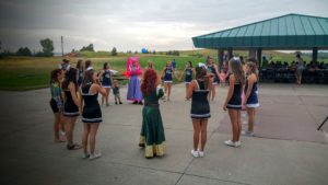 Dancing Princesses teaching dance