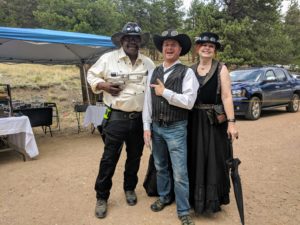 dancers and sherrif in guffey