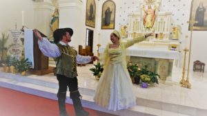 John and renaissance lady dance pavane