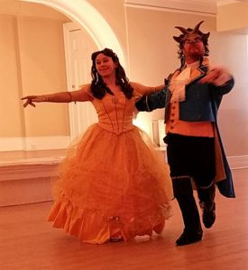 Belle and beast dance at grant humphry's denver