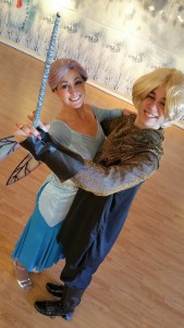 Godmother and Charming dance