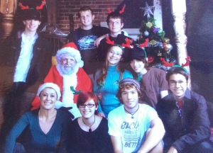 Youth Squad reindeer dancers and Holly's holiday helpers