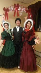 Robyn Craig and Holly victorian christimas