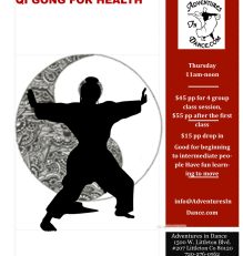 July August QI GONG FOR HEALTH
