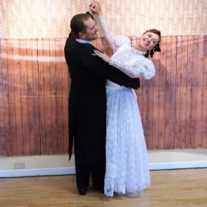 Nutcracker Mrs and Herr Stahlbaum dance gallop