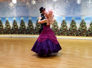 Prince and Sugar plum fairy dance two step