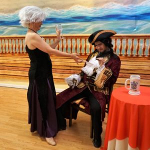 sign here Ursula and Captain Hook