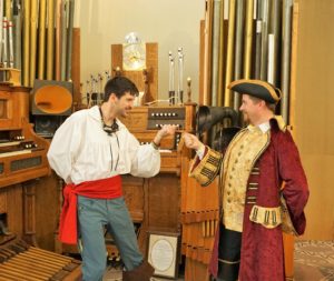 Steampunk Eric and Hook duel