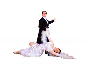 white Adventures in Dance